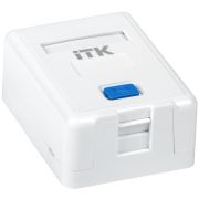 CS2-012 Корпус настенной розетки для 1 модуля Keystone Jack