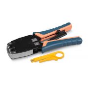 HT-500R (11209c) Инструмент обжимной для RJ-45 (8р8с), RJ-11/12 (6р6с, 6р4с, 6р2с)