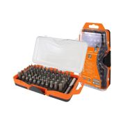 Набор бит №4, 66 бит: SL, PH, PZ, HEX, TORX, SQ, удлинитель, сталь CR-V «Алмаз» TDM (SQ1019-0104) Набор бит