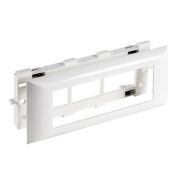 Суппорт для розетки 45x45мм, 6 модулей INSTA PM-45/6 (73916) Суппорт для розетки, 6 модулей 45х22,5мм