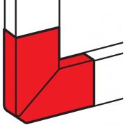 DLP угол плоский 90° для кабель-канала 105х50 мм белый (010786) Угол плоский