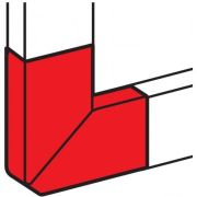 DLP угол плоский 90° для кабель-каналов 80х35 80х50 мм белый (010767) Угол плоский