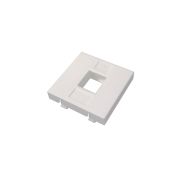 Адаптер Mosaic 45х45 мм для модуля Keystone, 1 порт, белый (DR-5301) Адаптер