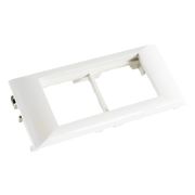 Суппорт для 2 розеток 45х45мм, 4 модуля ARC-LAN PMA-45/4 (573915) Суппорт