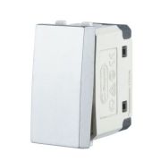 Выключатель 45х22,5мм, серебристый металлик, LK45 (850103) Выключатель