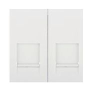 Накладка для розетки 45х22,5мм, белая, LK45 (853104) Накладка для розетки телефонной, компьютерной RJ