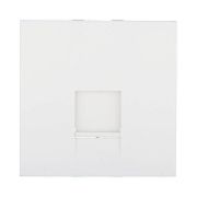 Накладка для розетки 45х45мм, белая, LK45 (853204) Накладка для розетки телефонной, компьютерной RJ