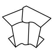 Угол внутренний 100х40 RI изменяемый (76114) Угол внутренний изменяемый