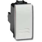 Выключатель Brava 1 модуль белый (76001B) Выключатель