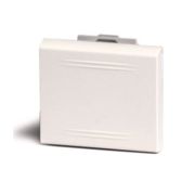 Выключатель однополюсный Viva 2 модуля белый (45021) Выключатель однополюсный