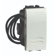 Выключатель с подсветкой Brava 1 модуль слоновая кость (75001SL) Выключатель с подсветкой