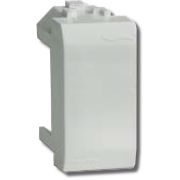 Заглушка Brava 1 модуль белая (76616B) Заглушка для кабель-канала