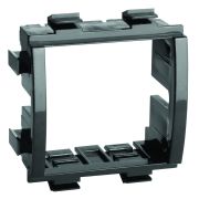 Каркас под 2 модуля Brava, чёрный (F0000MB) Каркас