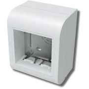 Коробка монтажная PDM под 2 модуля 45х45 мм (10013) Коробка монтажная