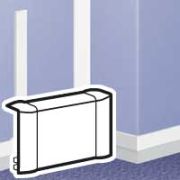 Отвод для короба 60х16, 60х20, 75х20 белый (030226) Ответвление T-образное