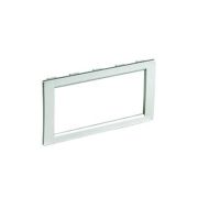 Рамка универсальная на 4 модуля, серый металлик (F00013G) Рамка универсальная