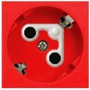 Розетка с з/к под углом 45 гр красная LK45 (851207) Розетка с з/к под углом 45 гр