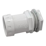 Муфта труба-коробка D25 (50шт) (42725) Муфта труба-коробка