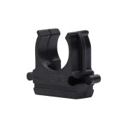 Держатель (клипса) D25 черный (10шт) (41725-10BL) Держатель