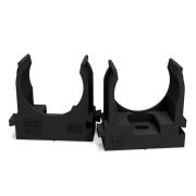 Крепеж-клипса для монтажного пистолета D16 черная (Промрукав) (100 шт) (PR13.0131) Крепление для труб ПВХ