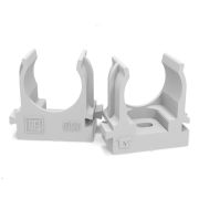 Крепеж-клипса для монтажного пистолета D25 серая (Промрукав) (100 шт) (PR13.0121) Крепление для труб ПВХ