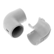 Соединитель угловой разборный D16 (Промрукав) (PR.07516) Соединитель угловой разборный