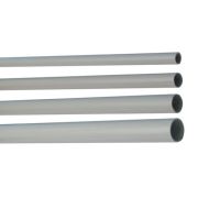 Труба жесткая ПВХ 3-х метровая легкая D16, серая (63916) Труба жесткая ПВХ легкая