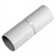 Патрубок-муфта D=40 серая (Промрукав) (PR13.0354) Муфта