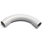 Угол 90° (единый) D40, серый (10шт) (41140-10HF) Угол для труб, без галогена