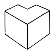 Угол внешний 40х40 ME (10шт) (72209-10-E110) Угол внешний плавный, огнестойкость E110