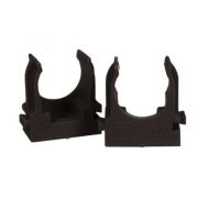 Держатель (клипса) D32, черный (10шт) (41732-10HF-BL) Держатель, без галогена