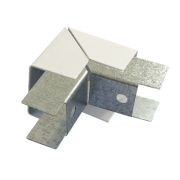 Соединитель ККМО Угол 25 Y-образный внутренний металлический Угол Y-образный внутренний для кабель-канала