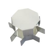 Соединитель ККМО Угол 25 X-образный металлический Угол X-образный для кабель-канала