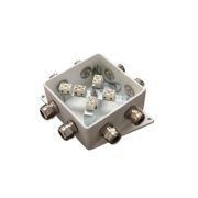 КМ-О (10к)-IP66-120х120, два ввода Коробка монтажная огнестойкая