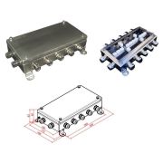 КМ-О (28к)-IP66-1530, 12 вводов, нержавейка Коробка монтажная огнестойкая