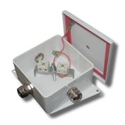 КМ-О (4к*6,0)-IP66-120х120, четыре ввода Коробка монтажная огнестойкая