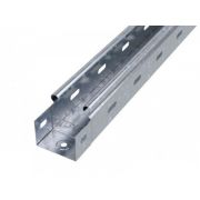 Лоток перфорированный 50х50х3000, горячеоцинкованный (35260HDZ) Лоток перфорированный