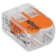 WAGO 221-412 клемма 2-проводная Клеммник для провода
