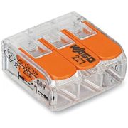 WAGO 221-413 клемма 3-проводная Клеммник для провода