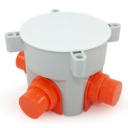 Коробка установочная 80-0530 для заливки бетоном безгалогенная (HF) 70×72 Коробка установочная