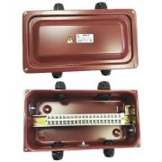 КЗНС-16 У2 IP54 пластиковый ввод (zeta30317) Клеммная коробка с наборными зажимами