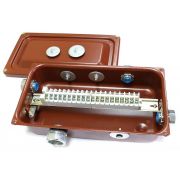 ККМА-20 У2 IP54 (zeta30373) Коробка клеммная металлическая с муфтами АТК для трубной электропроводки