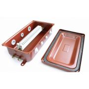 КМ 43-20 ступенчатый ПВХ ввод (zeta30339) Коробка монтажная