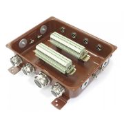 КМ 65-40 латунный ввод (zeta30360) Коробка монтажная