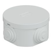 Коробка JBR065 D=65х35, 4 вых., IP44, белая (44004W-1) Коробка монтажная