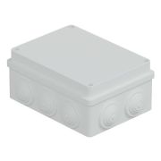 Коробка JBS150 150х110х70, 10 вых., IP55, белая (44009W-1) Коробка монтажная