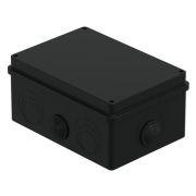 Коробка JBS210 210х150х100, 8 вых., IP55, черная (44016BL-1) Коробка монтажная