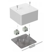 Коробка огнестойкая для к/к 40-0460-FR2.5-4-П Е15-Е120 с термопредохранителем 85х85х45 Коробка огнестойкая