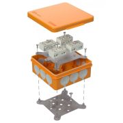 Коробка огнестойкая для о/п двухкомпонентная 60-0303-FR6.0-4-8-Р Е15-Е60 100х100х40 Промрукав Коробка огнестойкая