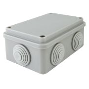 Коробка ОП 120х80х50мм, крышка, IP55, 6 вх. (SQ1401-0505) Распаячная коробка